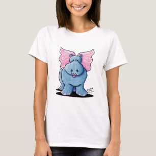 Camiseta Roupa de Hippo Winged