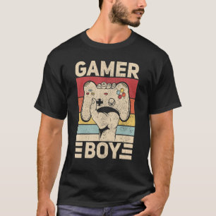 Camiseta Roupa de Jogos para Jogo Jogador T de Jogo Retroat