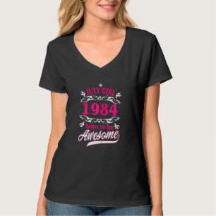 Camiseta Roupa De Julho De 1984 Nascer A