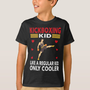 Camiseta Roupa de Kickboxer de Criança Engraçada - Criança