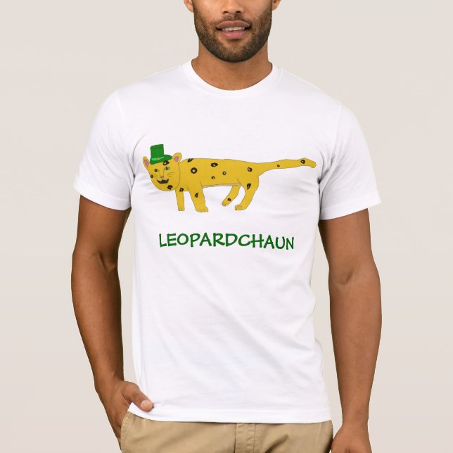 Camiseta Roupa de Leopardchaun (Frente)