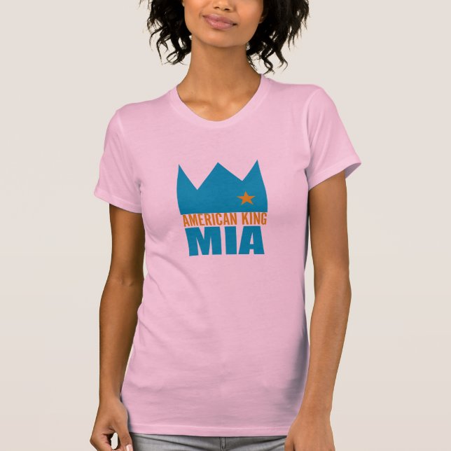 Camiseta Roupa de MIMS - rei americano de MIA (Frente)