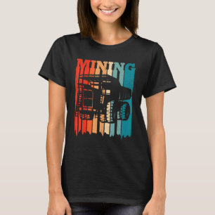 Camiseta Roupa de Mineração de Engenharia de Engenheiro de 