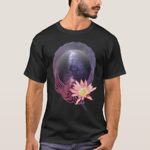 Camiseta Roupa de Moda Flor de Lótus Buda Siddhartha Gautam