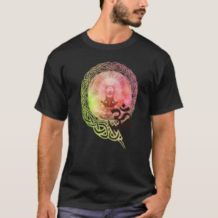 Camiseta Roupa de Moda Mandala Namaste Yoga Espiritual Buda