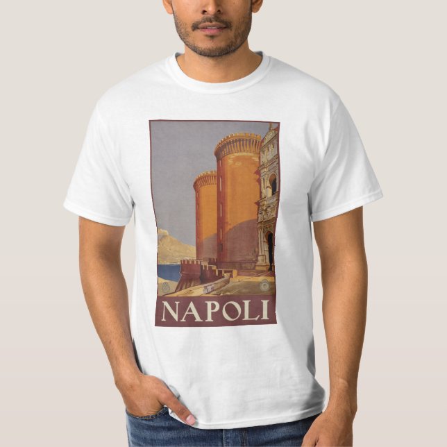 Camiseta Roupa de Napoli (Nápoles) Italia (Frente)