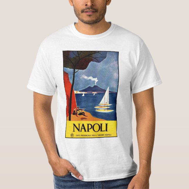 Camiseta Roupa de Napoli (Nápoles) Italia (Frente)