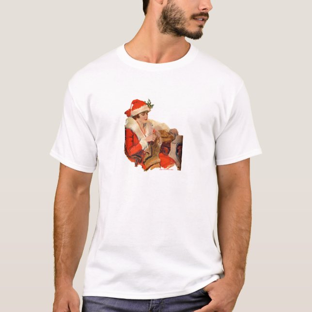 Camiseta Roupa de Natal (Frente)