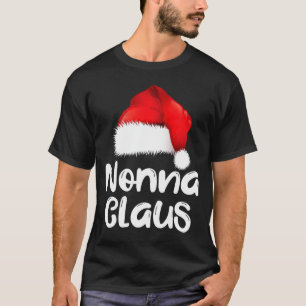 Camiseta Roupa de Natal da Nonna Claus Família Corresponden