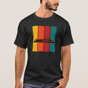Camiseta Roupa De Navio De Ferro Retroativo Para Marítimos
