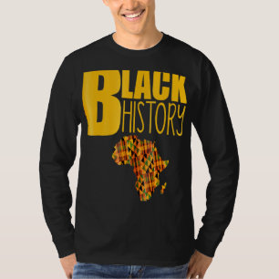 Camiseta Roupa de Oheneba História Negra África Padrão Kent