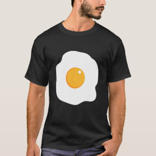 Camiseta Roupa De Ovo Devastada Adicionar Chifres Diabos E 