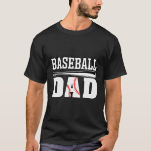 Camiseta Roupa de Pai de beisebol - Baseball de Pai