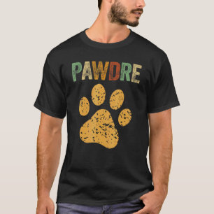 Camiseta Roupa de Pai de Cachorro Pawdre Pai de Gato para H