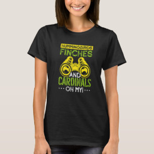 Camiseta Roupa de pássaros, pássaros, pássaros, coxas e car