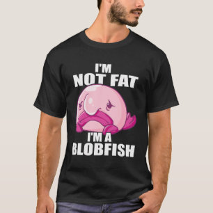 Camiseta Roupa De Peixe Escuro - Rosto De Peixe Desfocado F