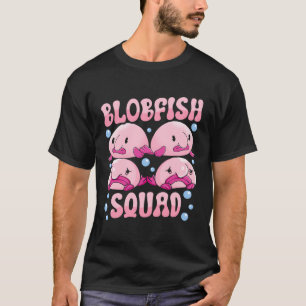 Camiseta Roupa De Peixe Escuro - Rosto De Peixe Desfocado F