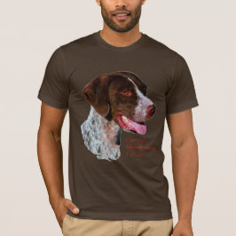 Camiseta Roupa de Ponteiro de Curta Alemão