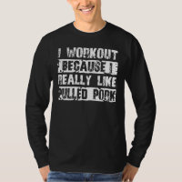 Roupa de porco puxado - Design de porco