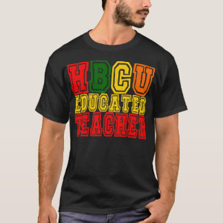 Camiseta Roupa de Professores Educados HBCU para Homens e M