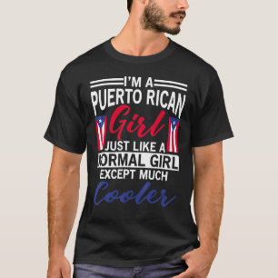Camiseta Roupa de Rapariga Porto-Riquenha - Melhor Design d