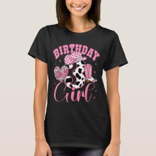 Camiseta Roupa de Rodeio Western Cowgirl para Menina de 3 A