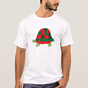 Camiseta Roupa de Tartaruga de Natal