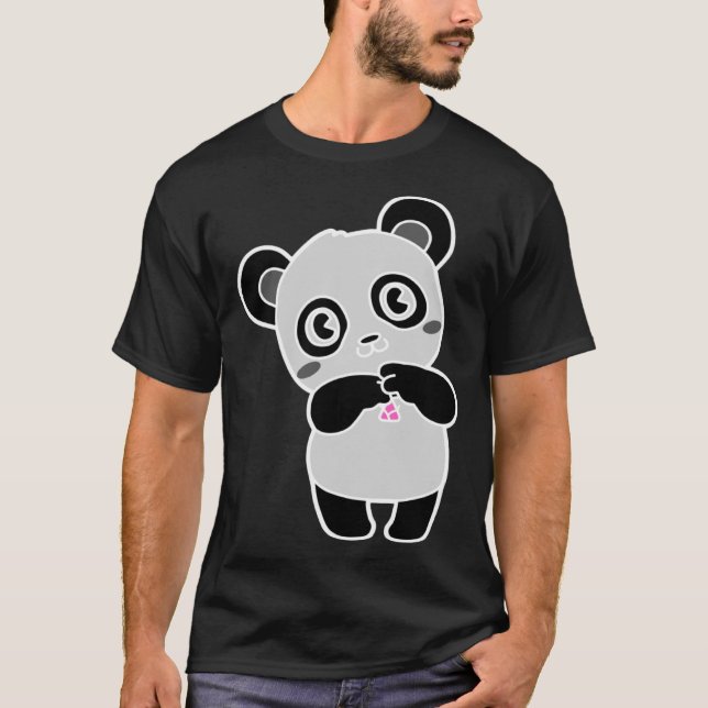 Camiseta roupa de urso (Frente)