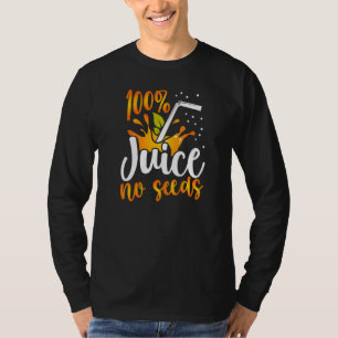 Camiseta Roupa de Vasectomia Gráfica 100 Sumo Sem Sementes