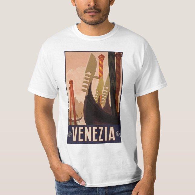 Camiseta Roupa de Venezia (Veneza) Italia (Frente)