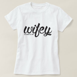 Camiseta Roupa de Wifey