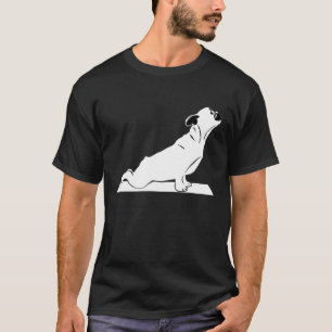 Camiseta Roupa de Yoga Frenchie Cachorro Bulldog Francês