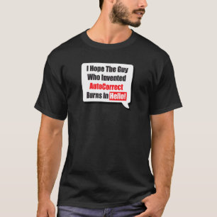 Camiseta Roupa design de Gráfico de Cota Autocorreta Engraç