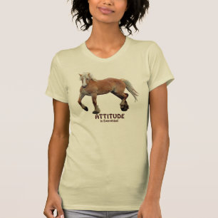 Camiseta Roupa desportivo belga do cavalo de esboço do
