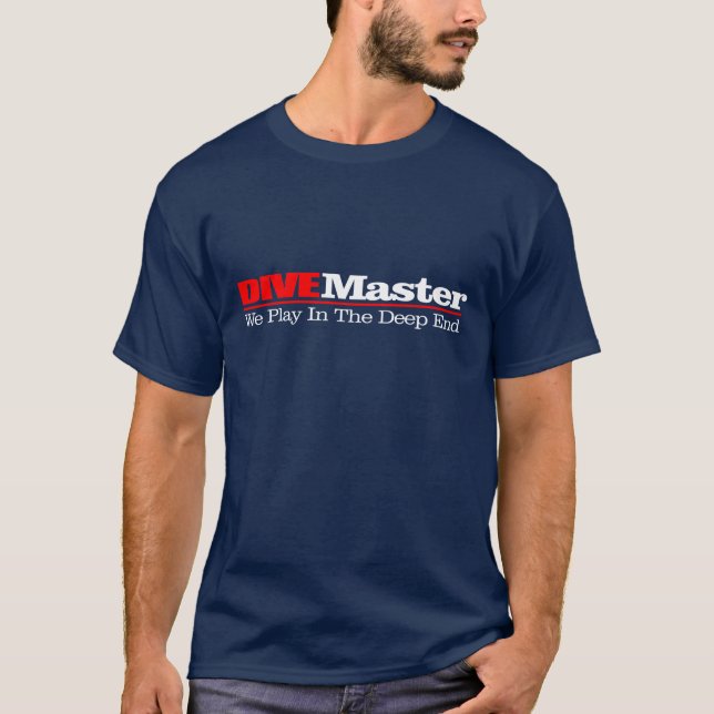 Camiseta ROUPA DIVEMaster (Frente)