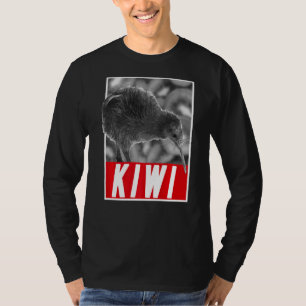 Camiseta Roupa do Backpacker Gráfico da Nova Zelândia para