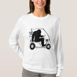 Camiseta Roupa do carrinho de golfe movido a golfe