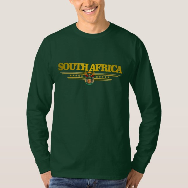Camiseta Roupa do COA da África do Sul (Frente)
