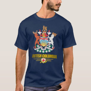 Camiseta Roupa do COA do Columbia Britânica
