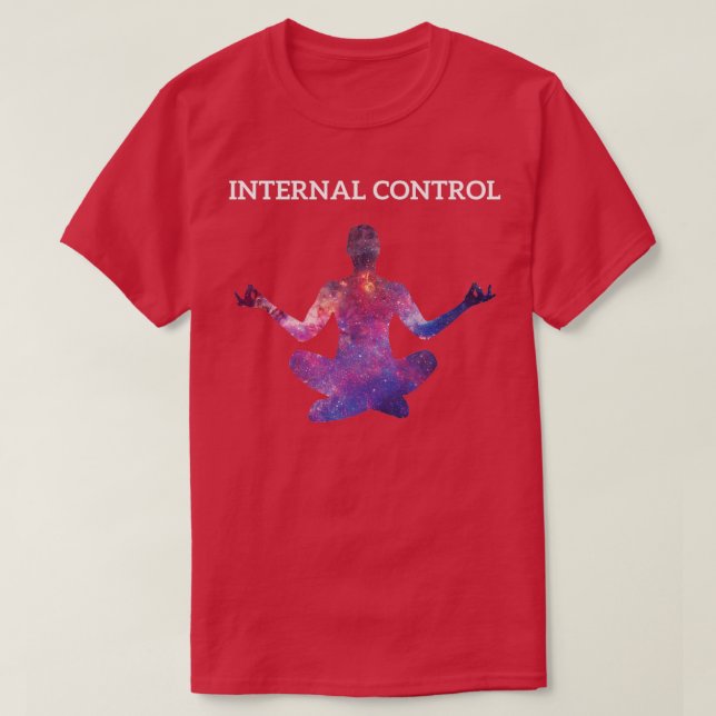 Camiseta Roupa do Contador de Controle Interno (Frente do Design)