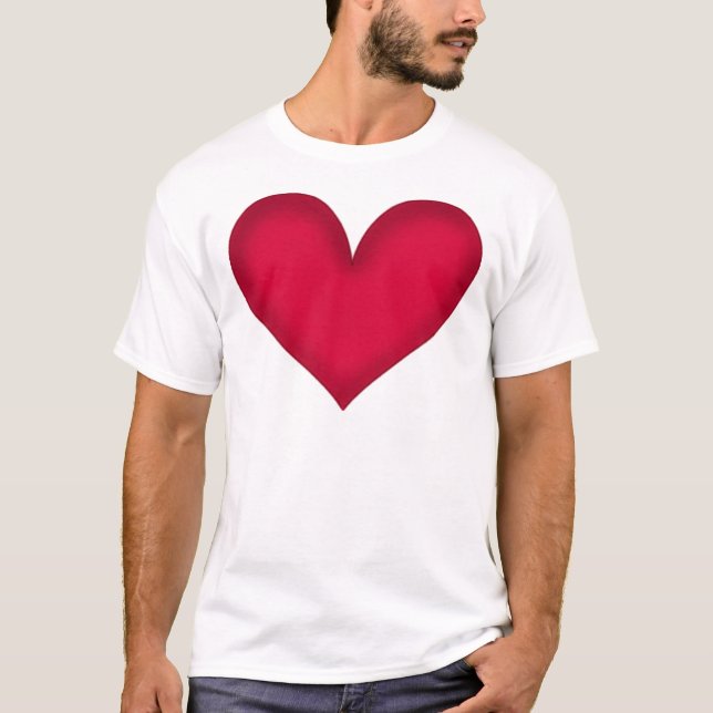 Camiseta roupa do coração (Frente)