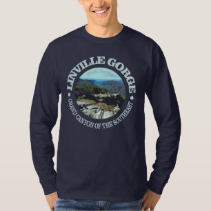 Camiseta Roupa do desfiladeiro de Linville