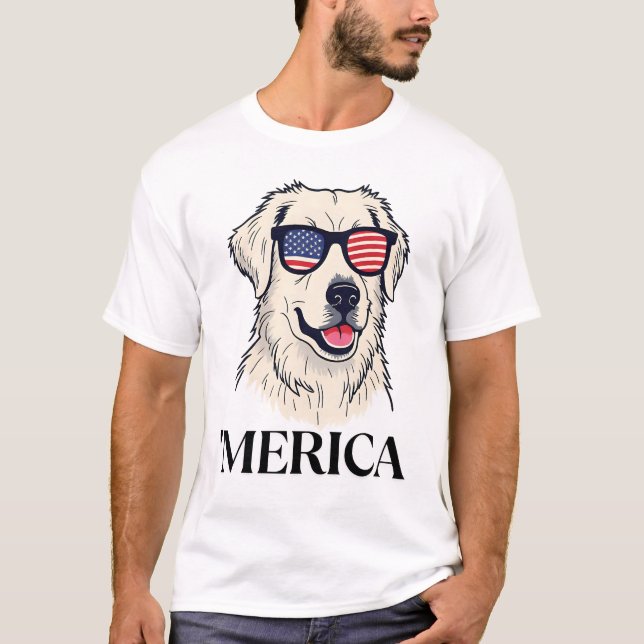 Camiseta Roupa do Dia da Independência da América do legal  (Frente)