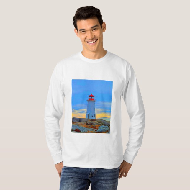 Camiseta Roupa do farol da Peggy (Frente Completa)
