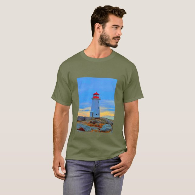 Camiseta Roupa do farol da Peggy (Frente Completa)