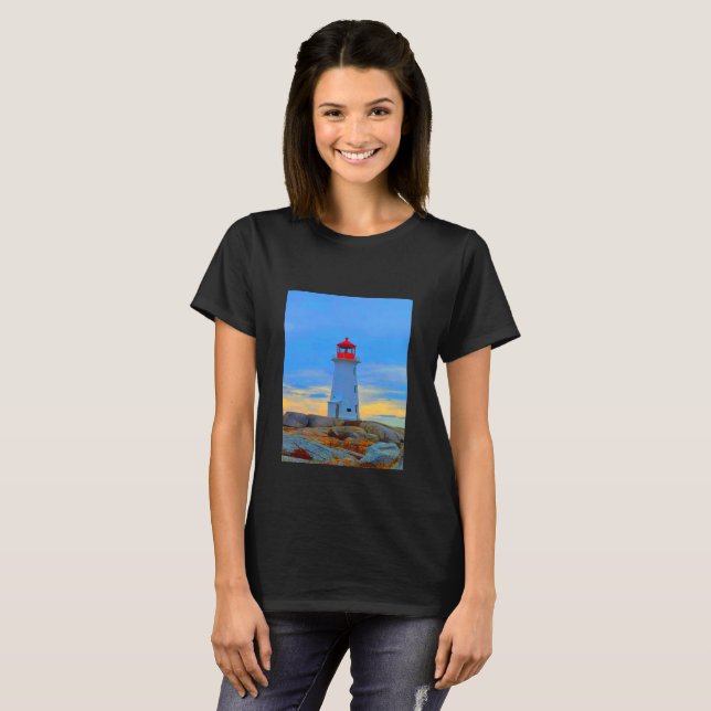 Camiseta Roupa do farol da Peggy (Frente Completa)