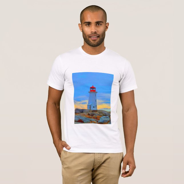 Camiseta Roupa do farol da Peggy (Frente Completa)
