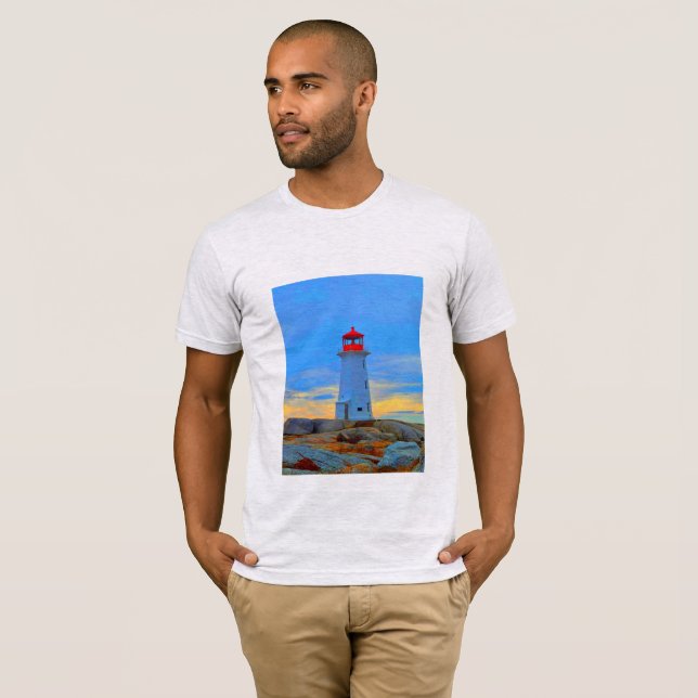 Camiseta Roupa do farol da Peggy (Frente Completa)