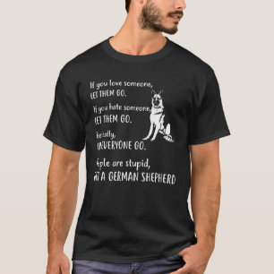 Camiseta Roupa Do german shepherd Adquira Um Cachorro Do Ge