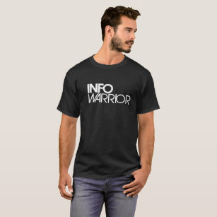 Camiseta Roupa do guerreiro da informação